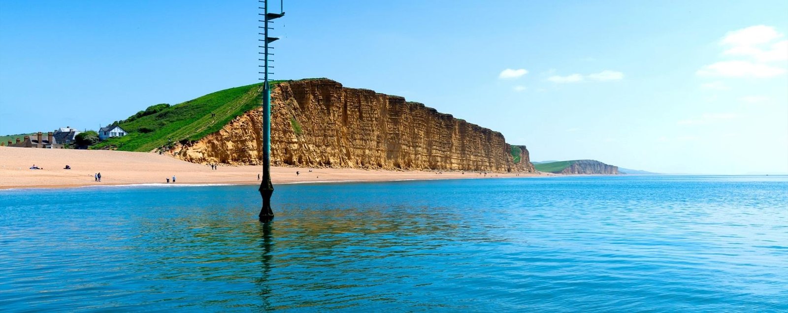 Jurassic Coast west bay beach